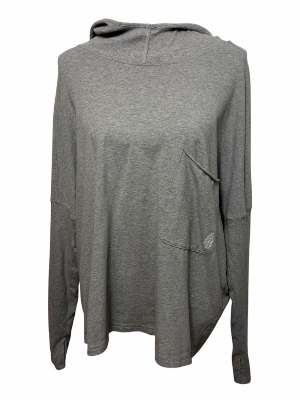 Free People Movement Hot Stretch Gray Hoodie Women's XS